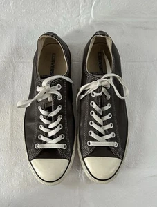 Camisetas bajas unisex Converse AllStar de cuero marrón EE. UU. M11 W13 - Imagen 1 de 16