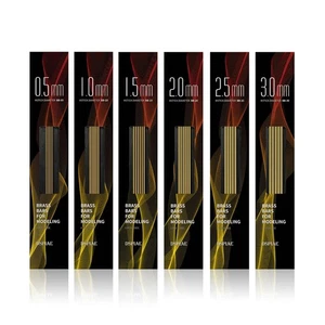 0.5-3mm Modeling Hobby Brass Bars Rods Tool for Gundam/Military Model Craft d - Picture 1 of 13