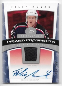 06/07 Hot Prospects Prized Autograph Patch RC #110 Filip Novak #486/599 - Bild 1 von 1