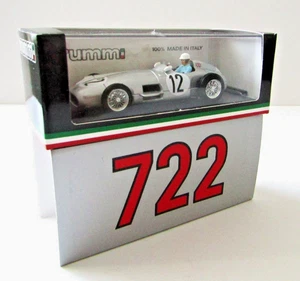 Brumm Mercedes W196 auto Stirling Moss GB Gran Premio 1955 n. R072C-CH 1:43 - Foto 1 di 13