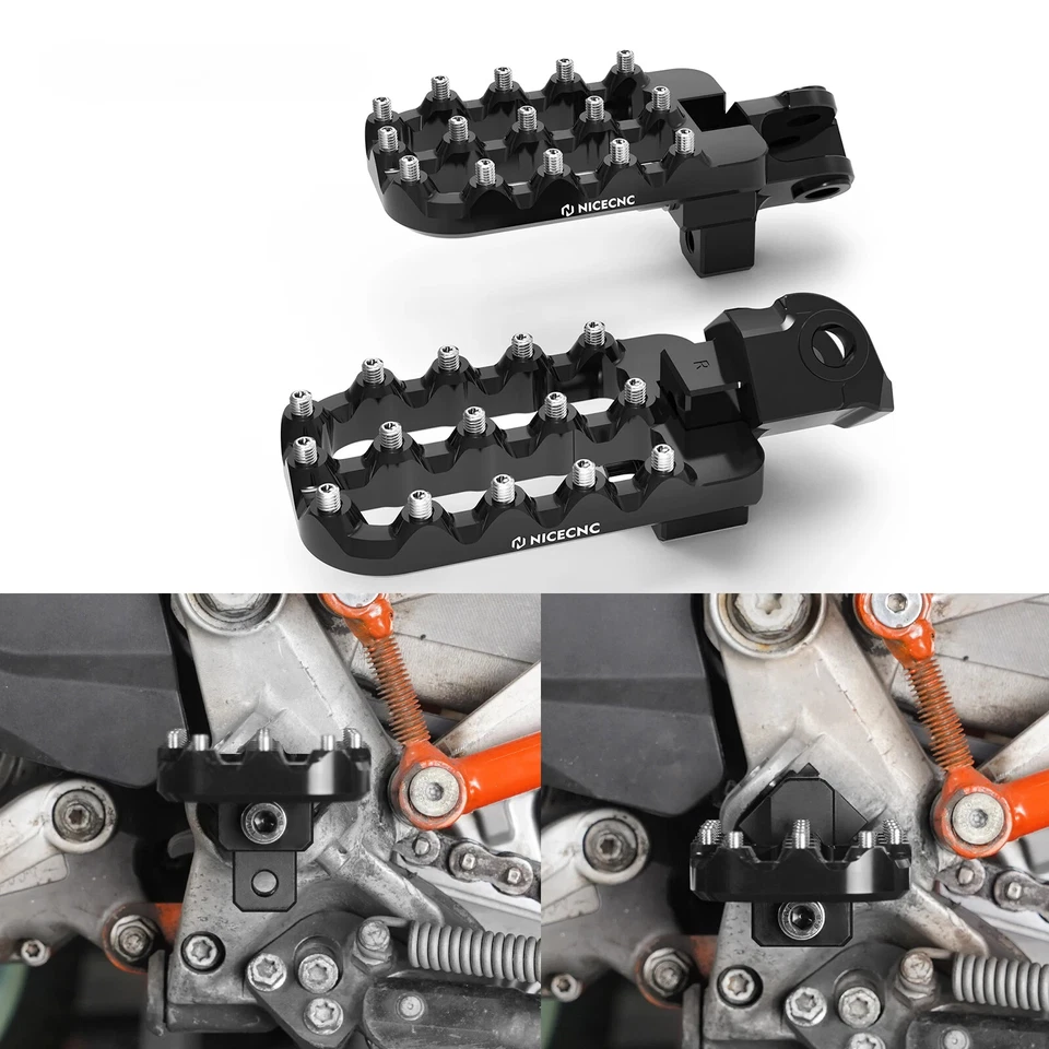 Para Husqvarna NORDEN 901 2022-2024 estriberas reposapiés reposapiés 20 mm Foto 1 de 4