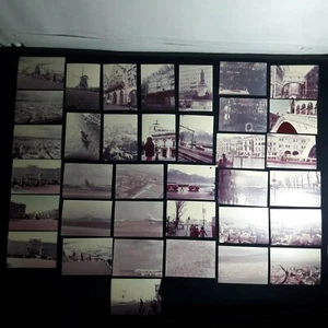 Original Menge 36 Vintage Venedig Italien Fotos Fuji Farbe Papier Album Retro - Bild 1 von 12