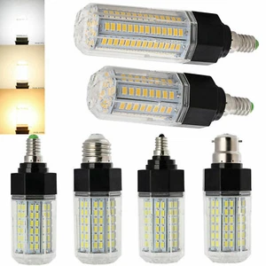 LED Corn Bulbs Dimmable B22 E27 E14 White Light Replace 70W - 120W Halogen Lamp - Picture 1 of 15