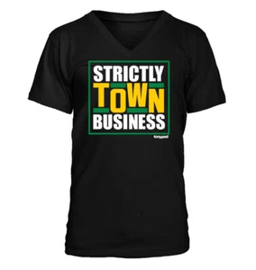 Camiseta para hombre Strictly Town Business - cuello en V - Atletismo de Oakland Atletismo Atlético - Imagen 1 de 4