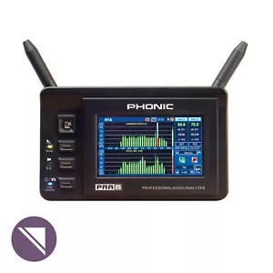 Phonic PAA6 2-Channel Audio Analyser with Colour Touch LCD - Picture 1 of 3