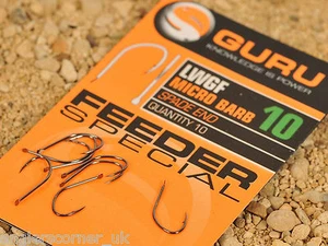 Guru LWG Feeder Hooks / All Sizes / Coarse & Carp Fishing - Picture 1 of 1