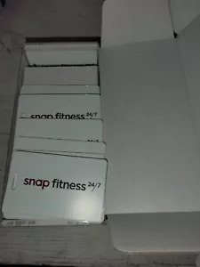 New 1 box - 100 replacement Snap Fitness Access Card Gym Workout Anytime - Picture 1 of 2