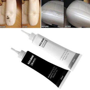 20ml Black White Leather and Vinyl Repair Kit - Furniture Sofa Car Neu - Bild 1 von 11