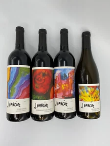 Jerry Garcia Collectible Artwork - Zinfandel, Cabernet Sauvignon, Merlot, Chard - Picture 1 of 1