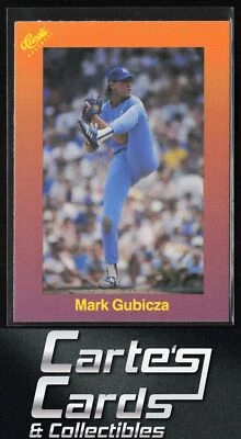 Mark Gubicza 1989 Classic Travel Orange Update #138 Kansas City Royals - Image 1 of 2