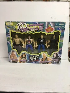 1998 WWF Go Mental Triple H Dude Stone Cold Undertaker Box Set Jakks Pacific - Bild 1 von 5