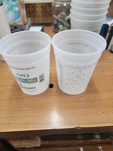 Leaktite Corporation, Conteneur polyvalent multi-mélange 1 quart, 10 pièces. - Photo 1/7