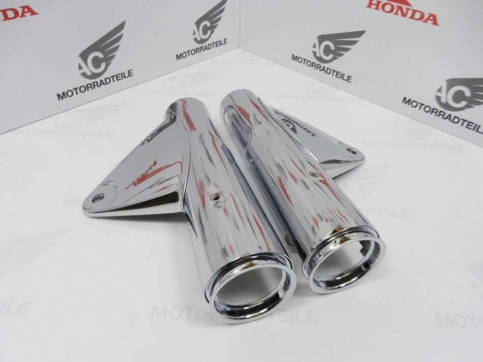 Honda CB 750 Four K2 Lampenhalter Set rechts links chrom Reproduktion Neu - Image 1 of 1