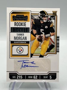 Boleto de novato Panini Contenders Tanner Morgan RC 2023 autógrafo #280 - Imagen 1 de 2