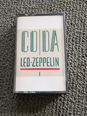 LED ZEPPELIN "CODA" CASSETTE 1982 ATLANTIC RARE COLUMBIA HOUSE EDITION NEAR MINT - Image 1 of 4
