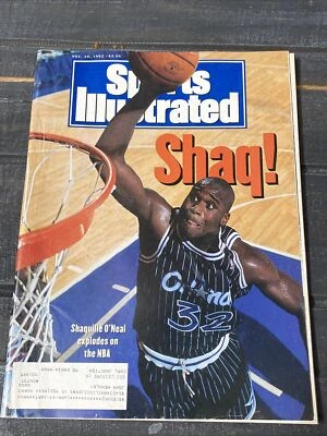 De colección Sports Illustrated 30 de noviembre de 1992 Shaq Cubierta Novato Shaquille O'Neal Foto 1 de 4