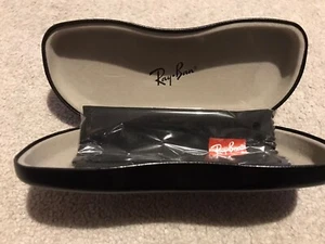 Rayban Large Glasses Case & Cloth - Picture 1 of 2