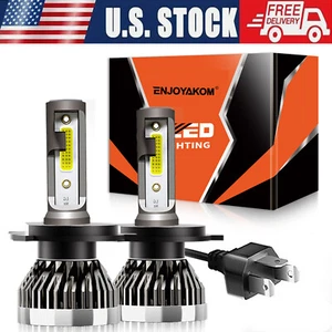 9003 H4 For Honda Goldwing 1200 GL1200 1984-1987 LED Headlight Hi/Low Beam Bulb - Picture 1 of 11
