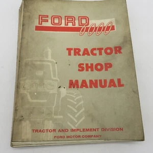 Ford 1961 tractor e implemento 6000 manual de taller de reparación SE 8365 - Imagen 1 de 4
