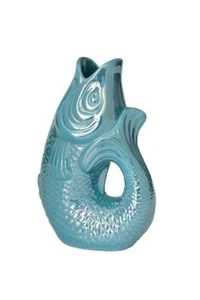 Monsieur Carafon, Fisch, Vase, S, rainbow ocean, 1,2 Liter, Höhe 25, 2 cm  - Bild 1 von 1