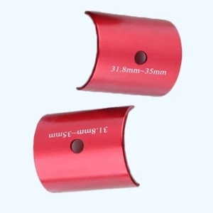 Adattatore riduttore manubrio bici shim attacco conversione convert 31 8mm a 35mm - Foto 1 di 5