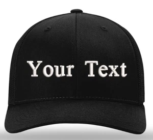 PERSONALIZABLE AÑADE TU TEXTO Bordado Richardson 110 FLEXFIT Sombrero Gorra Béisbol - Imagen 1 de 5