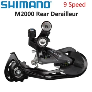 Desviador trasero Shimano Altus RD-M2000 9/27 velocidades bicicleta de montaña desviador SGS - Imagen 1 de 5