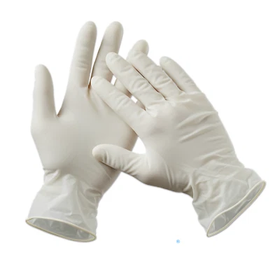 GLOVES LEGEND 200 PCS - 2 Boxes - Latex Powder Free Disposable Gloves - S M L XL