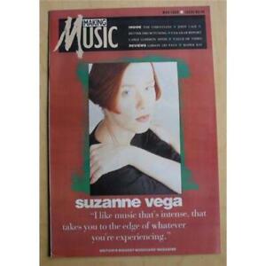 COUVERTURE SUZANNE VEGA MAKING MUSIC MAGAZINE MARS 1990 SUZANNE VEGA AVEC PLUS D'INSID