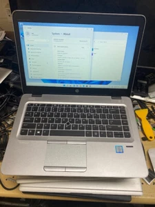 HP Elitebook 840 G3 Laptop i5 6300u 2.4Ghz 8Gb 128Gb 14" Full HD WEBCAM W11P BB - Picture 1 of 7