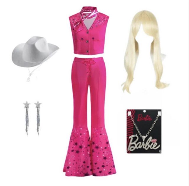 Moda Barbi Costumes Para Adulto Party Lady Role Play Roupas Para Meninas  Pai-filho Outfit Cosplay Barbie Princess Roupas