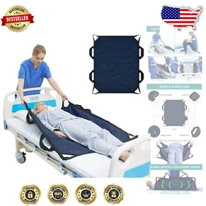 Weiches Nylon Patienten Positionierung Pad - 45" x 36" waschbar & wiederverwendbar, dunkelblau - Bild 1 von 8