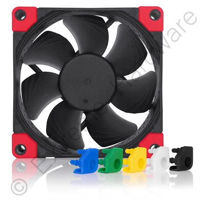Noctua NF-A8 PWM chromax.black.swap 80mm x 25mm PC Case Fan 2200 RPM 17.7 dBA - Image 1 of 4