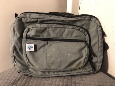 Eagle Creek Laptop Notebook Bolso Mensajero De Colección Gris Asa de Transporte Mochila Foto 1 de 4