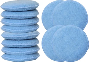 Car Wash Sponge Wax Microfiber Applicator Pads, 12-Pack - Picture 1 of 6