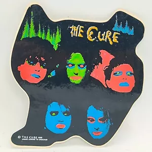 ✅ Adesivo THE CURE ORIGINAL Vintage Sticker POST PUNK ROCK MUSIC - Imagen 1 de 2