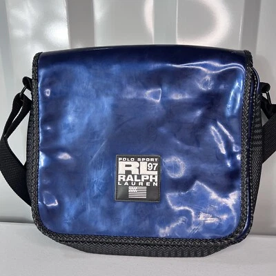 Ralph Lauren Polo Sport Messenger Shoulder Bag Cross Body Adjustable Vintage NOS - Image 1 of 4