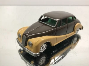 SSS MADE IN JAPAN TIN TOY BMW 502 FRICTION -REPAINT BROWN L14.0cm- GOOD - 331 - Picture 1 of 7