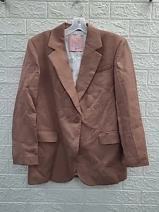 New Sandro Tailored Suit Jacket Brown Size 36 - Picture 1 of 7