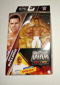WWE BRITISH BULLDOG Elite Series 6 WCW WWF Monday Night War Figure OPEN NO BAF - Picture 1 of 2