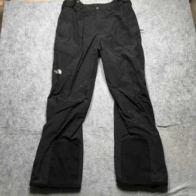 North Face Pants Mens XL Long Black Goretex Outdoor Waterproof Hiking F08 - Image 1 of 4