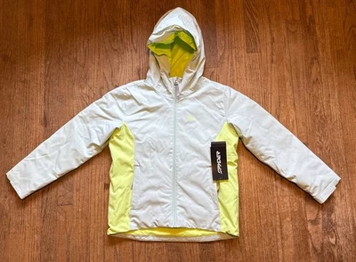 Spyder Ski Jacket Youth Girls Large Thinsulate Winter Snow Ski Neon Yellow $129 - Image 1 of 4