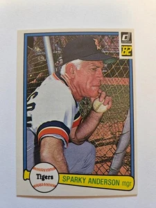Donruss Sparky Anderson 1982 #29 casi nuevo - Imagen 1 de 1