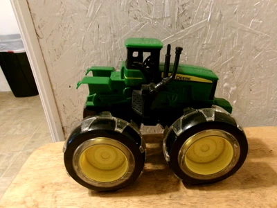 TOMY John Deere Monster Treads Lightning Wheels Tractor Green Lights LP53324 - Image 1 of 4