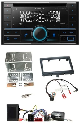 Kenwood CD 2DIN DAB USB Lenkrad Bluetooth Autoradio für Porsche Boxster 911 Caym - Bild 1 von 4