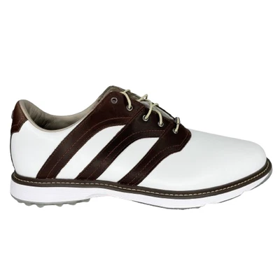 Zapatos de golf Adidas MC Z-Traxion blancos marrones sin clavos para hombre 13 IG0910 Foto 1 de 4