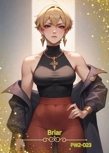 Briar - Schöne sexy Waifu Karte - Custom DIY Fan Art Karte PW2-023 - Bild 1 von 1