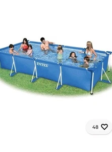 Intex Familienpool 450x220x84 mit extrem viel Zubehör(z.B.Intex Sandfilterpumpe) - Bild 1 von 9