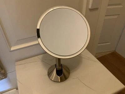 Schminkspiegel Kosmetikspiegel  mit Beleuchtung Gold - Bild 1 von 4