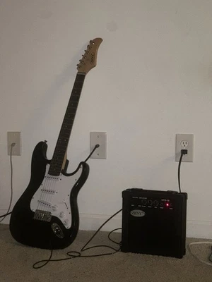 Electric Guitar With Amp Zeny Brand - Image 1 of 3